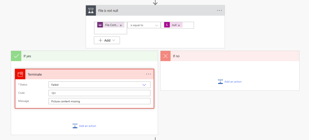 Nullcheck for image parameter in flow